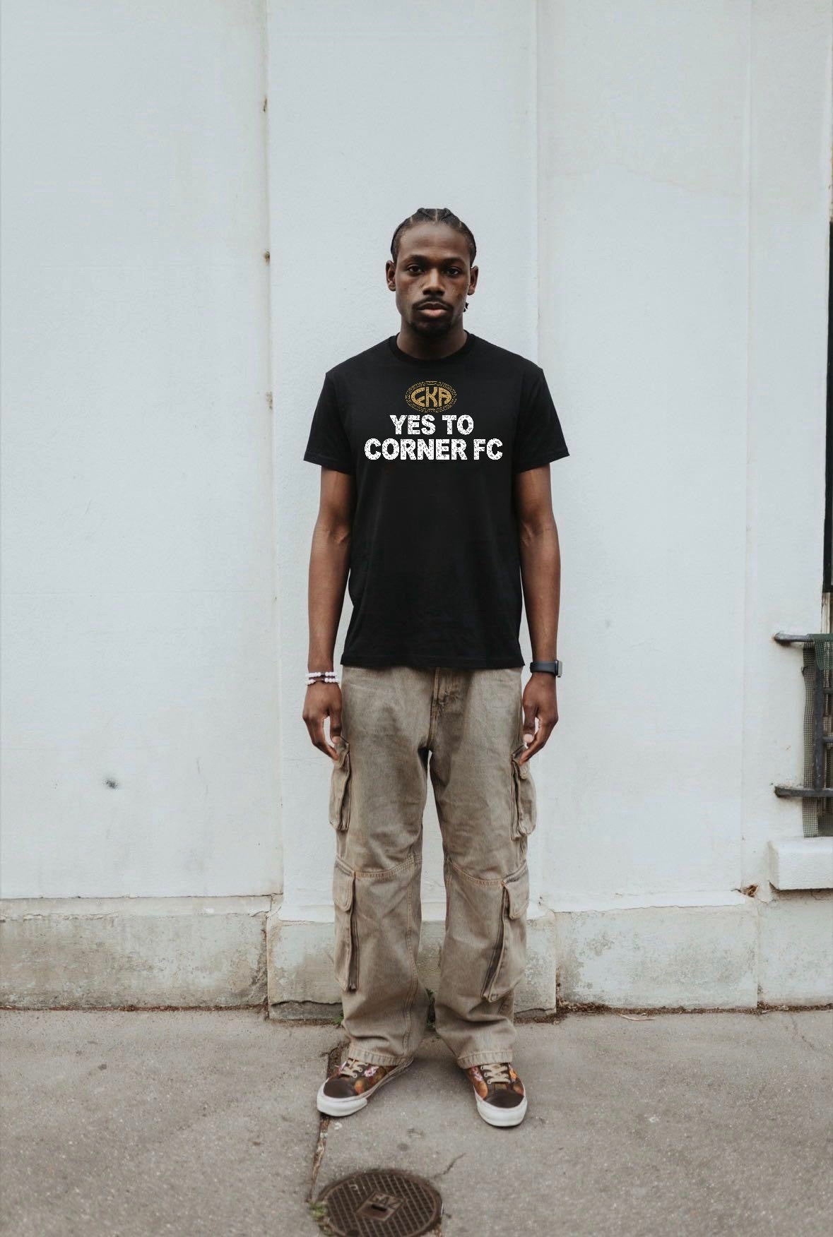 T-shirt à manches courtes "YES TO CORNER FC"